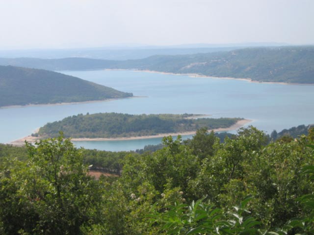 Het meer van Sainte Croix